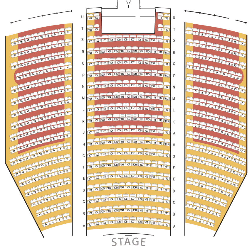 Believe Theater Seating Chart - Bradley Center Seating Chart With Rows And ...