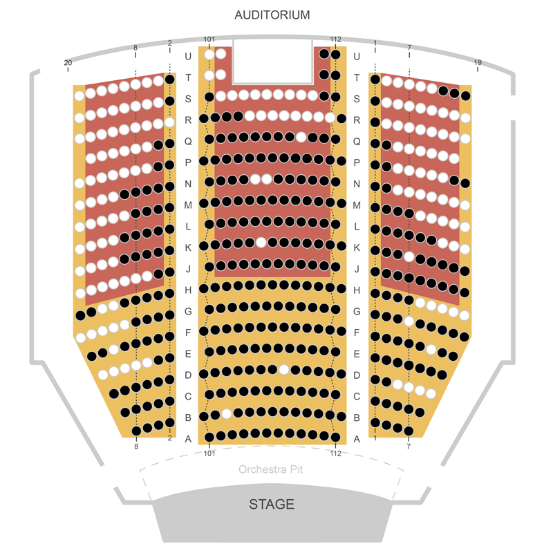 Peoples Bank Theater Seating Chart